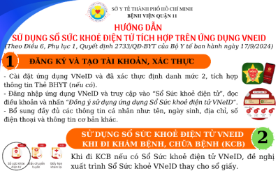 Hướng dẫn sử dụng Sổ sức khoẻ điện tử tích hợp trên ứng dụng VNeID